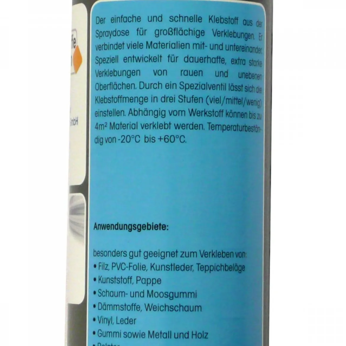 Sprühkleber Schaumstoffkleber Kleber extra stark 500ml