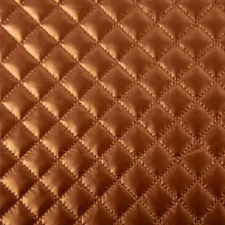 Steppstoff Metallic Kupfer Rautensteppung 140cm Breite