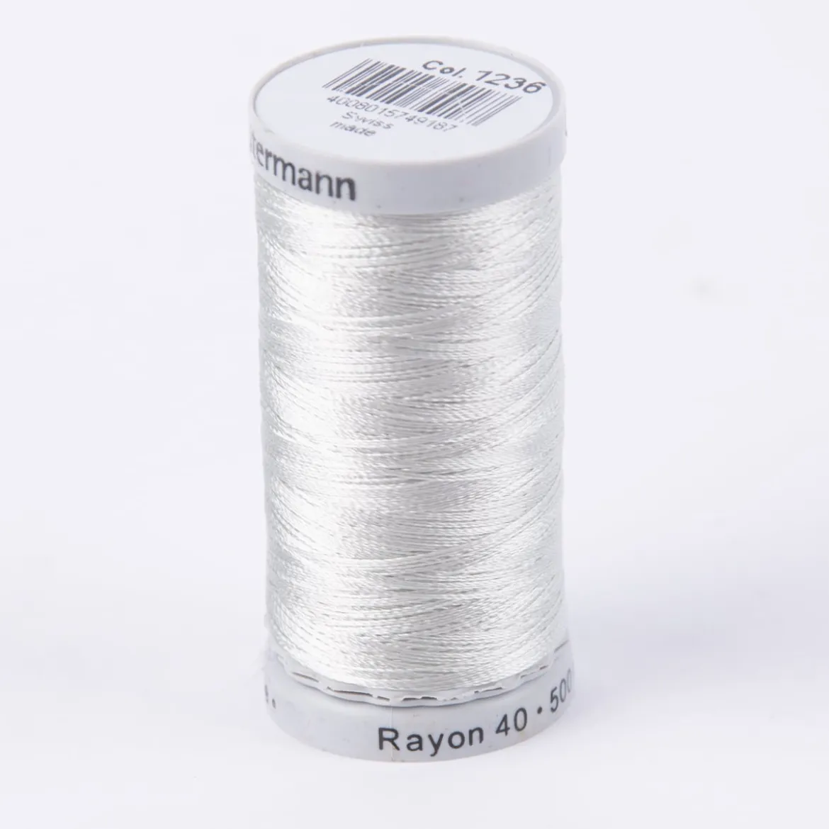 Stickgarn Farbnr. 1236 Gütermann 500 Meter/Spule Viscose Sulky Rayon 40