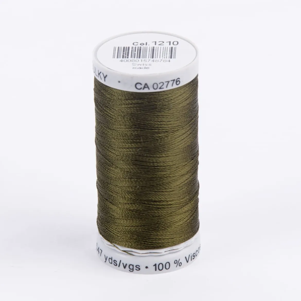 Stickgarn Farbnr. 1210 Gütermann 500 Meter/Spule Viscose Sulky Rayon 40
