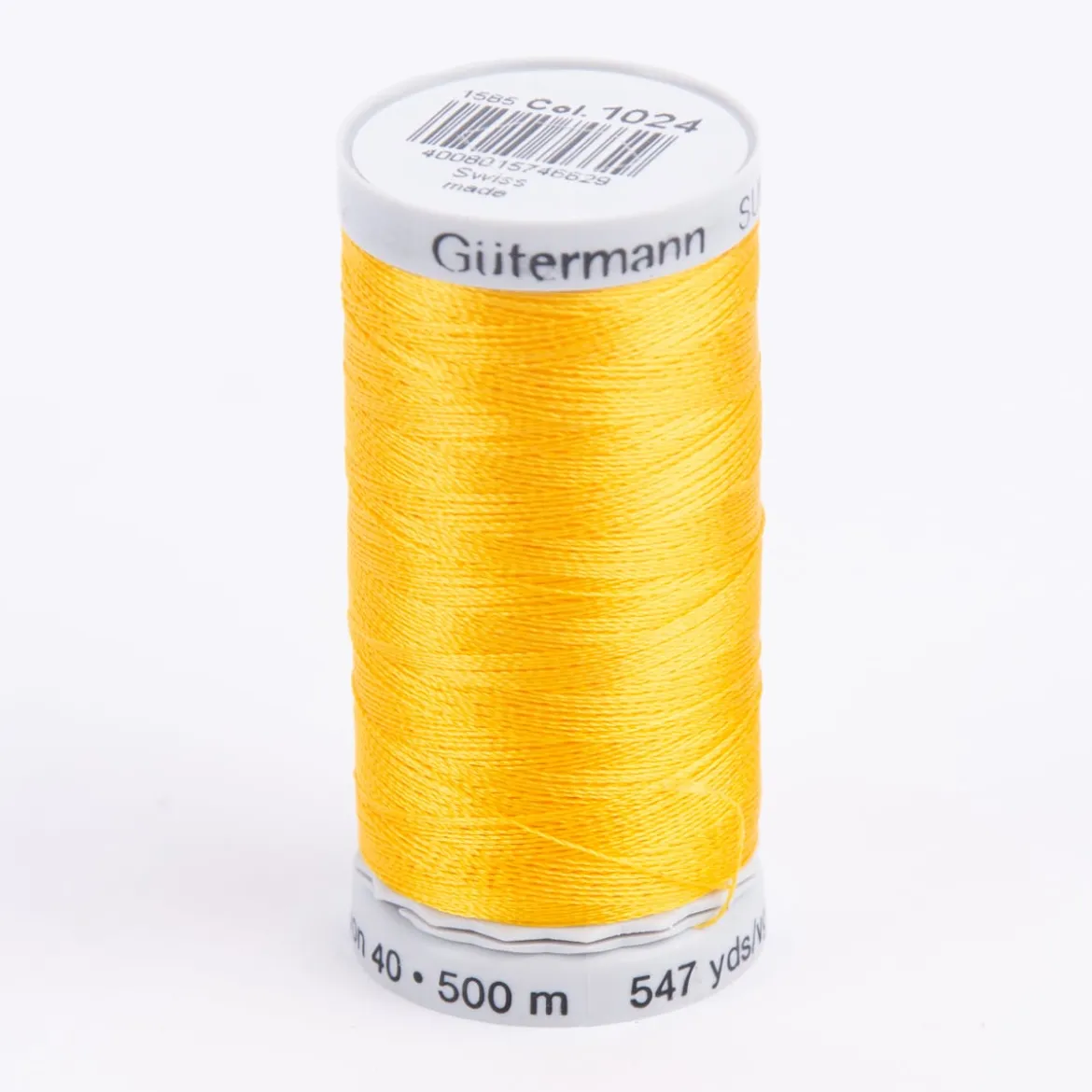Stickgarn Farbnr. 1024 Gütermann 500 Meter/Spule Viscose Sulky Rayon 40