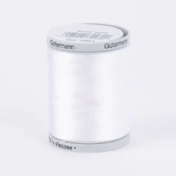Stickgarn Farbnr. 1001 Gütermann 1000 Meter/Spule Viscose Sulky Rayon 40