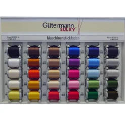Stickgarn Farbnr. 1037 Gütermann 1000 Meter/Spule Viscose Sulky Rayon 40