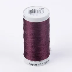 Stickgarn Farbnr. 1189 Gütermann 500 Meter/Spule Viscose Sulky Rayon 40