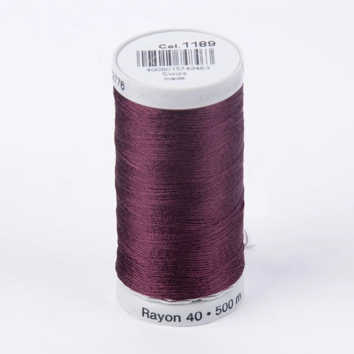 Stickgarn Farbnr. 1189 Gütermann 500 Meter/Spule Viscose Sulky Rayon 40