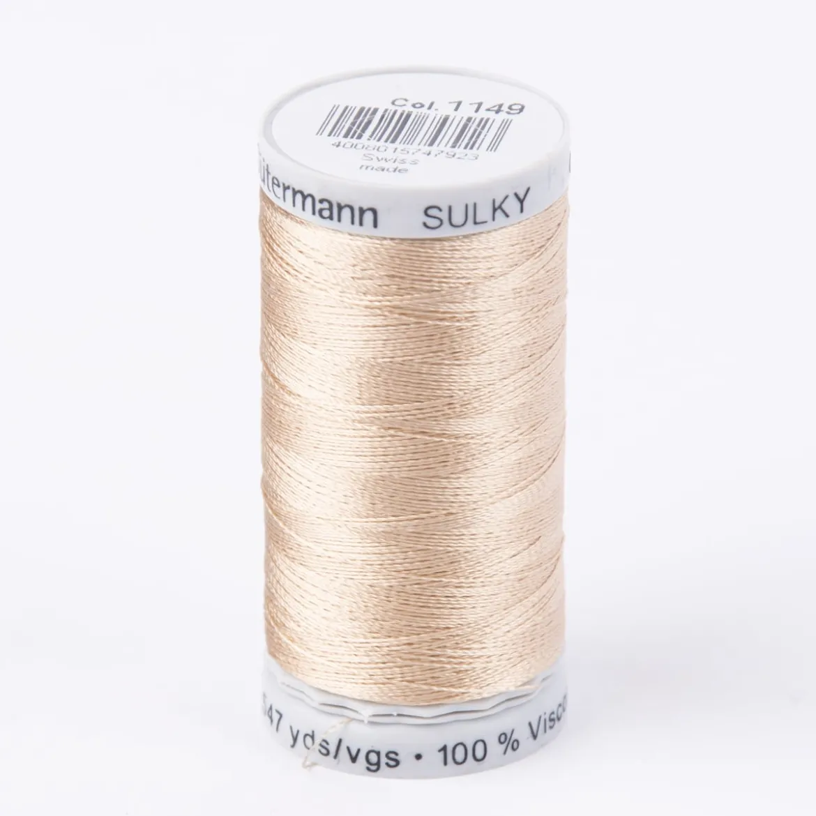 Stickgarn Farbnr. 1149 Gütermann 500 Meter/Spule Viscose Sulky Rayon 40