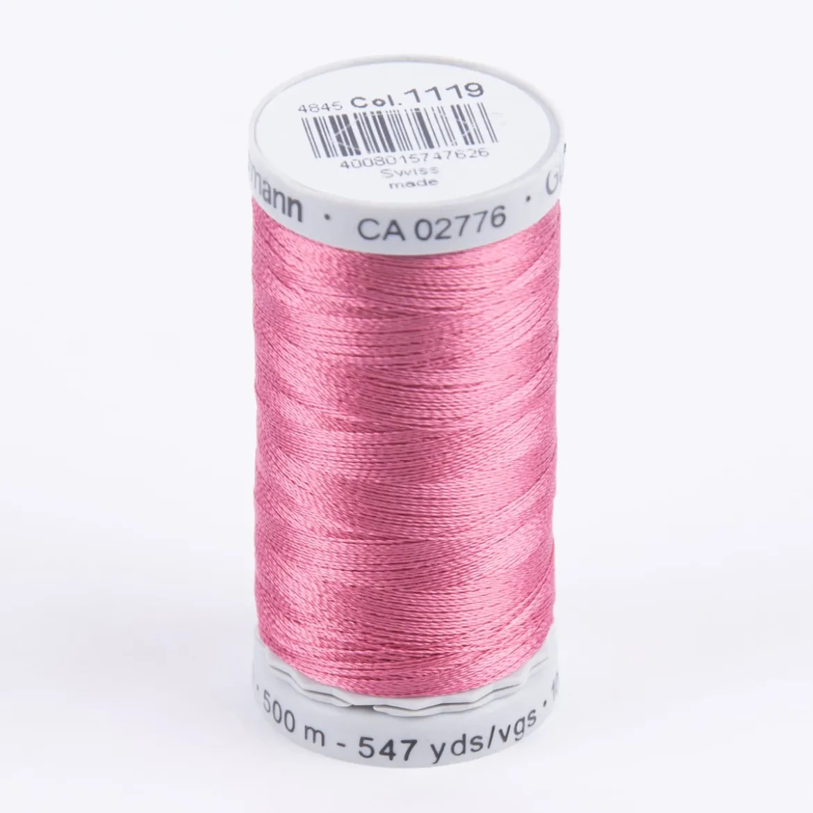 Stickgarn Farbnr. 1119 Gütermann 500 Meter/Spule Viscose Sulky Rayon 40
