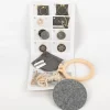 Stickset Schneeflocke ca. 9cm – Kreatives DIY Weihnachtsdeko-Set