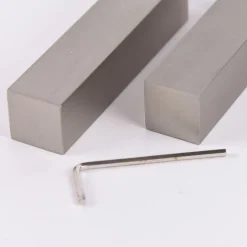 2 Stk Endstück end für eckige Profilstange 18x18mm Edelstahloptik