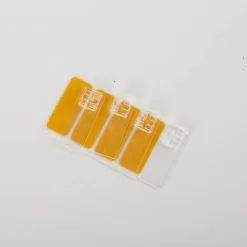 4 Stk Klebeplatten für Plissees Decomatic transparent