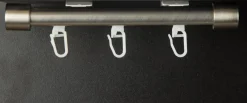 2 Stk Mini-Deckenträger für Profilrohre und Innenlaufstangen