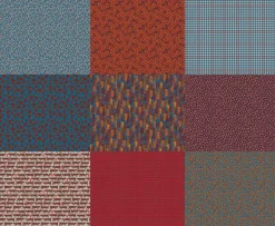 Stoffpaket All in One Central Park 9 Fat Quarters 45x55cm Baumwollstoff Panel