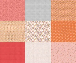 Stoffpaket All in One Pinkhood 9 Fat Quarters 45x55cm Baumwollstoff rosa