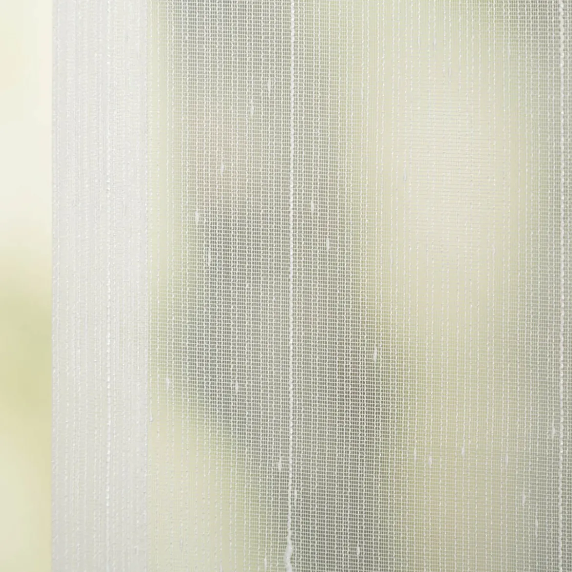 Stores grob mit Bleiband creme 260cm hoch
