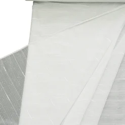 Stores grob mit Bleiband creme 300cm hoch
