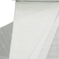 Stores grob mit Bleiband creme 180cm hoch