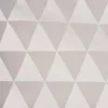 Stores Organza Ausbrenner mit Bleiband Dreiecke ecru 300cm Höhe