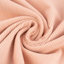 Stretch Cordstoff Baumwolle vorgewaschen Bekleidungsstoff einfarbig rosa 1,41m Breite