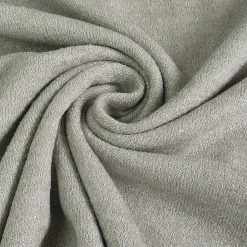 Strickjersey mit Glitzereffekt silbergrau 140cm