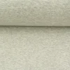Strickschlauch Bündchenstoff fein creme grau meliert 37cm Breite