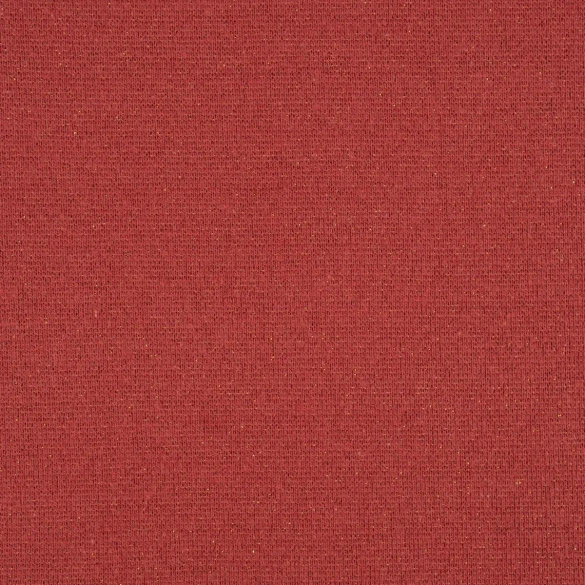 Strickschlauch Bündchenstoff Lurex Glitzer altrot 35cm Breite