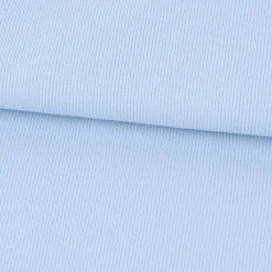 Strickschlauch Bündchenstoff grob hellblau 27cm Breite