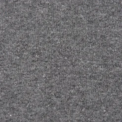 Strickschlauch Bündchenstoff Recycling einfarbig grau meliert 35cm Breite