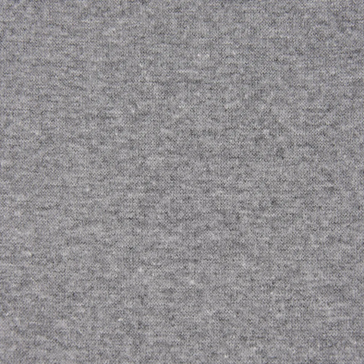 Strickschlauch Bündchenstoff Recycling einfarbig hellgrau meliert 35cm Breite