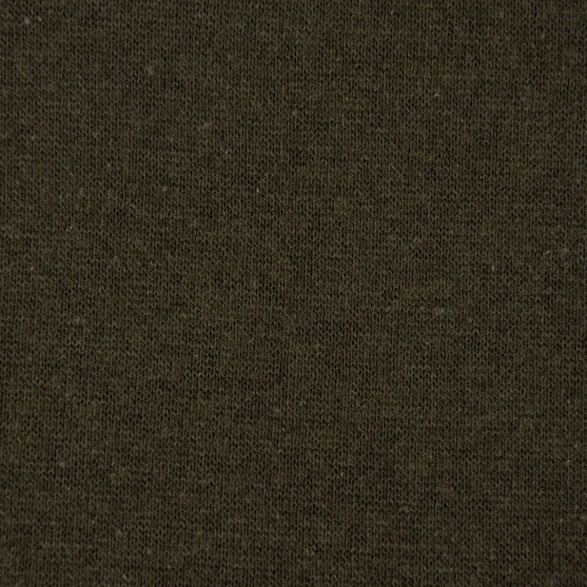 Strickschlauch Bündchenstoff Recycling einfarbig dunkelgrün meliert 35cm Breite