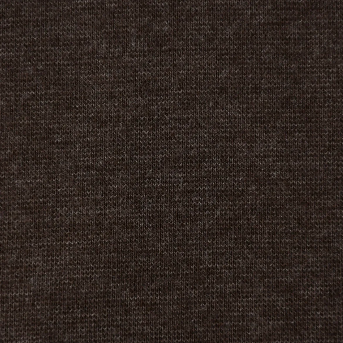 Strickschlauch Bündchenstoff Melange dunkelbraun 33cm Breite