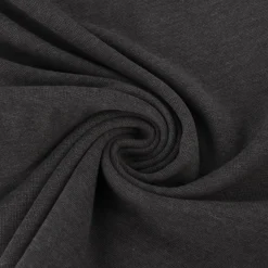 Strickschlauch Bündchenstoff Melange dunkelgrau 33cm Breite