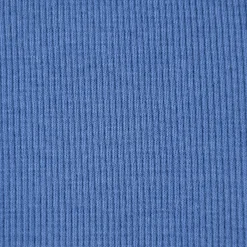Strickschlauch Bündchenstoff grob mittelblau 27cm Breite