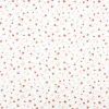 Strickstoff Ajour Pointelle Baumwolle mit Blümchen wollweiß 145 cm Breite