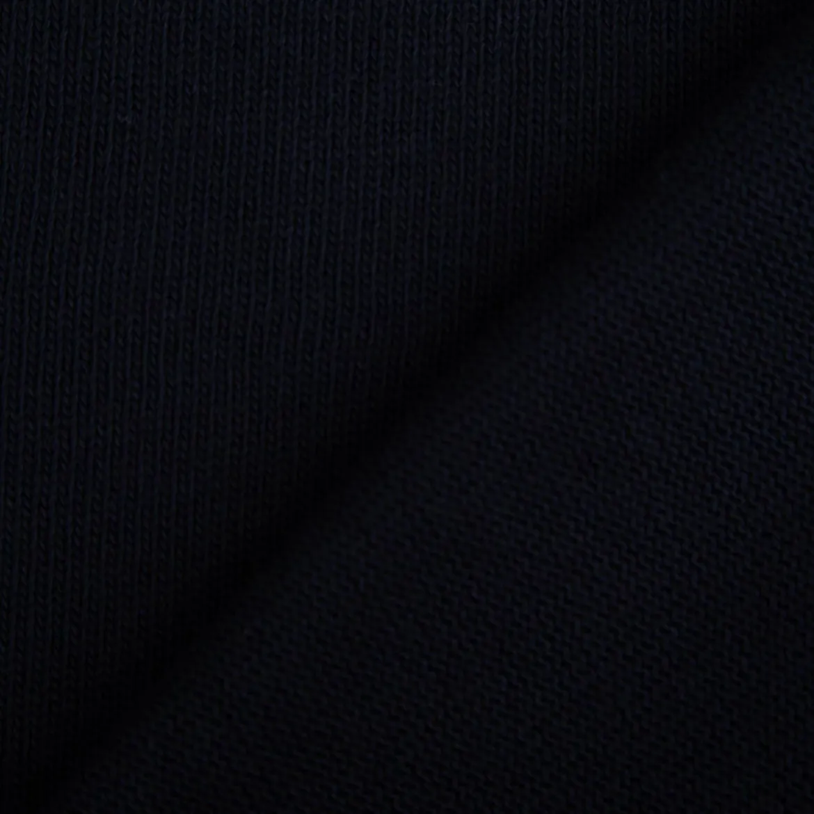 Strickstoff aus 100% Baumwolle in Dunkelblau 135cm Breite