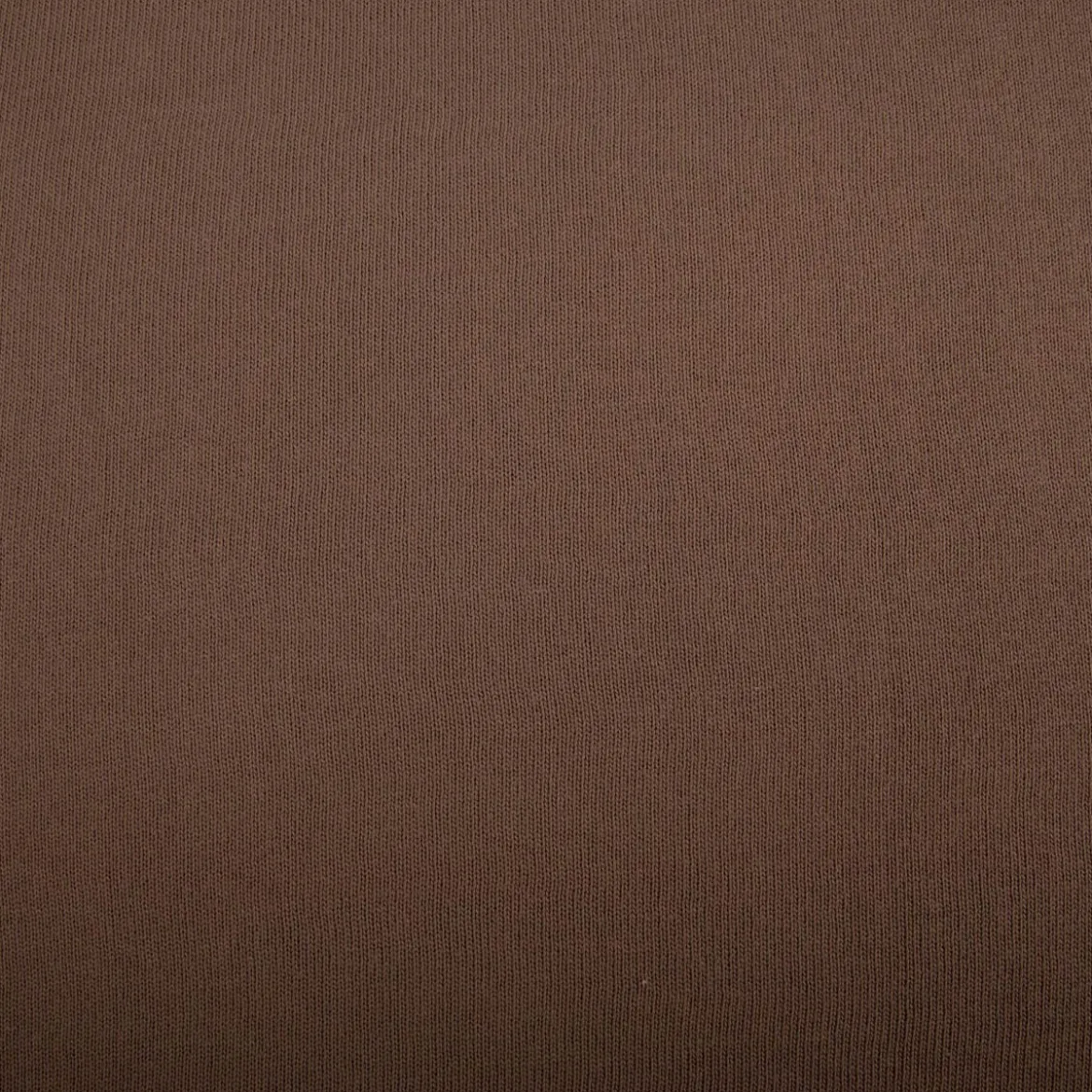 Strickstoff aus 100% Baumwolle in Taupe 135cm Breite