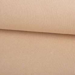 Strickstoff aus 100% Baumwolle in Beige 135cm Breite
