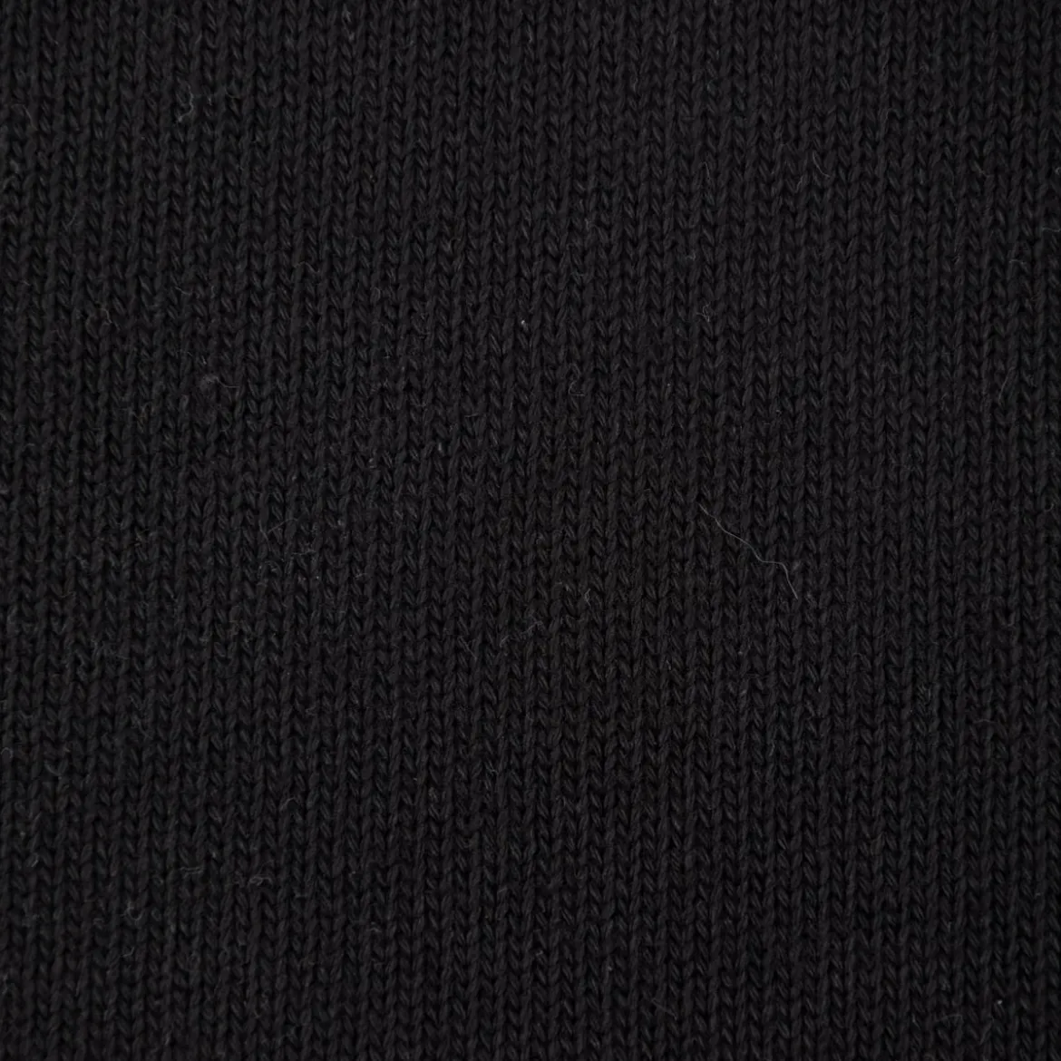 Strickstoff Baumwollstrick Bekleidungsstoff schwarz 1,60m Breite