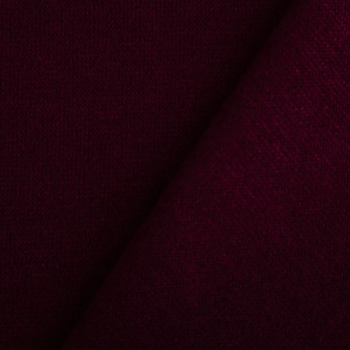 Strickstoff Heavy Knit gebürstet mit Viskose weinrot meliert 1,50m Breite