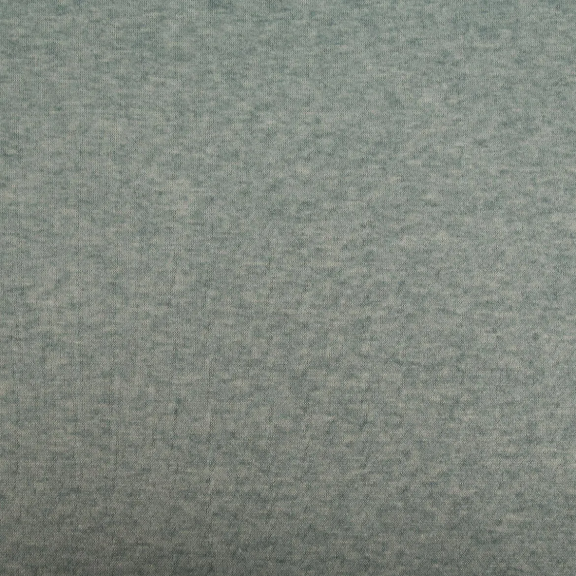 Strickstoff Heavy Knit gebürstet mit Viskose türkis meliert 1,50m Breite