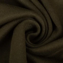 Strickstoff Heavy Knit gebürstet mit Viskose khakigrün meliert 1,50m Breite