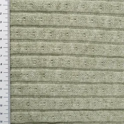 Strickstoff lindgrün mit silberfarbigen Glitzereffekten 330g/qm 138cm Breite