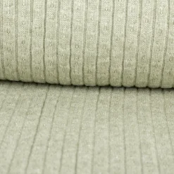 Strickstoff lindgrün mit silberfarbigen Glitzereffekten 330g/qm 138cm Breite