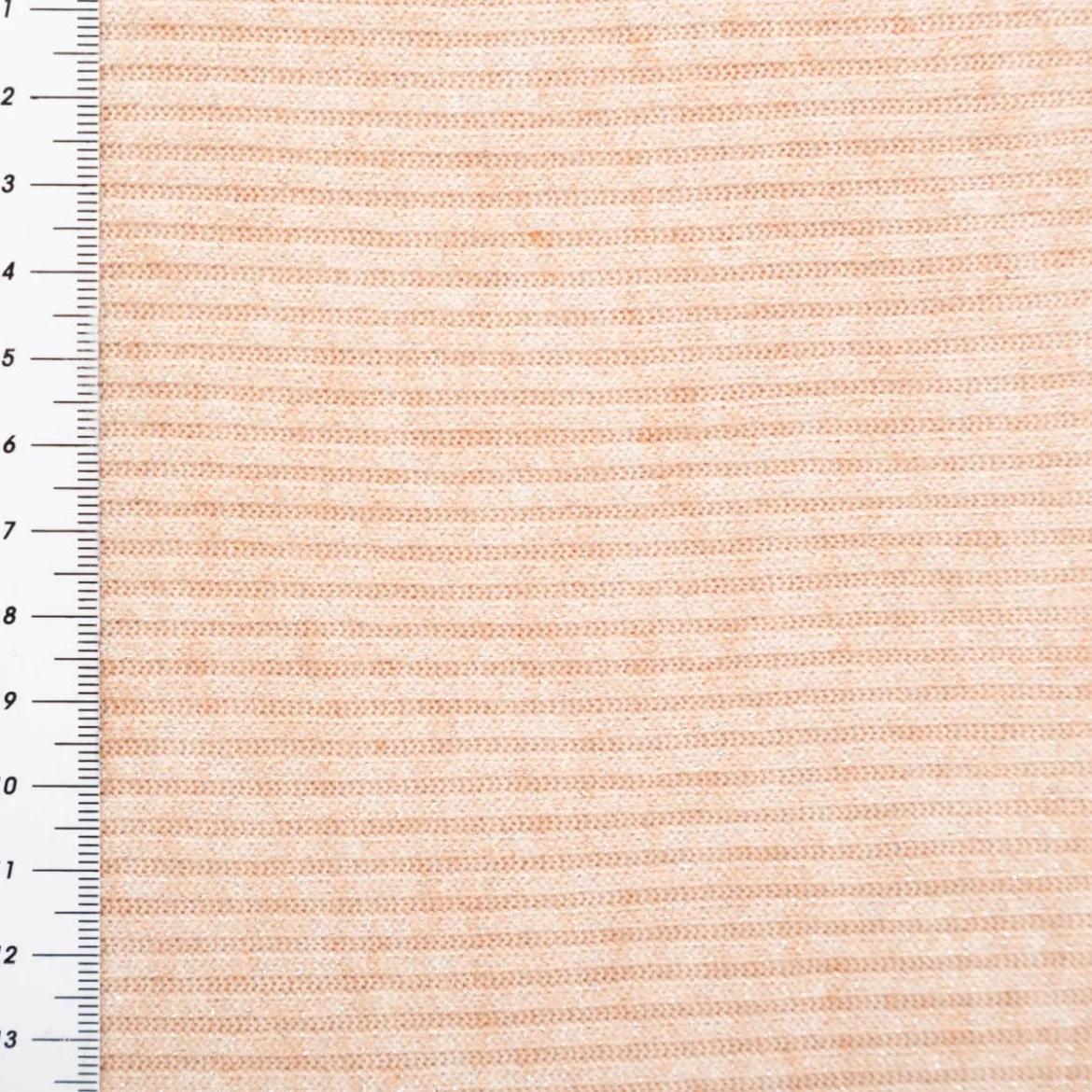 Strickstoff Rib Jersey mit Viskose Glitzereffekte rosa 150 cm Breite