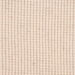 Strickstoff Waffelstrick mit Leinen natur meliert 1,45m Breite