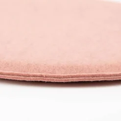 Stuhlkissen AVARO rund Filz altrosa Ø35 cm – weich & wärmend