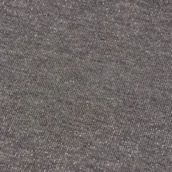 Sweat Jogging einfarbig Glitzer dunkelgrau 1,45m Breite
