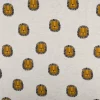Sweatstoff aus Baumwolle Melange Lions Löwen beige braun 1,38m Breite