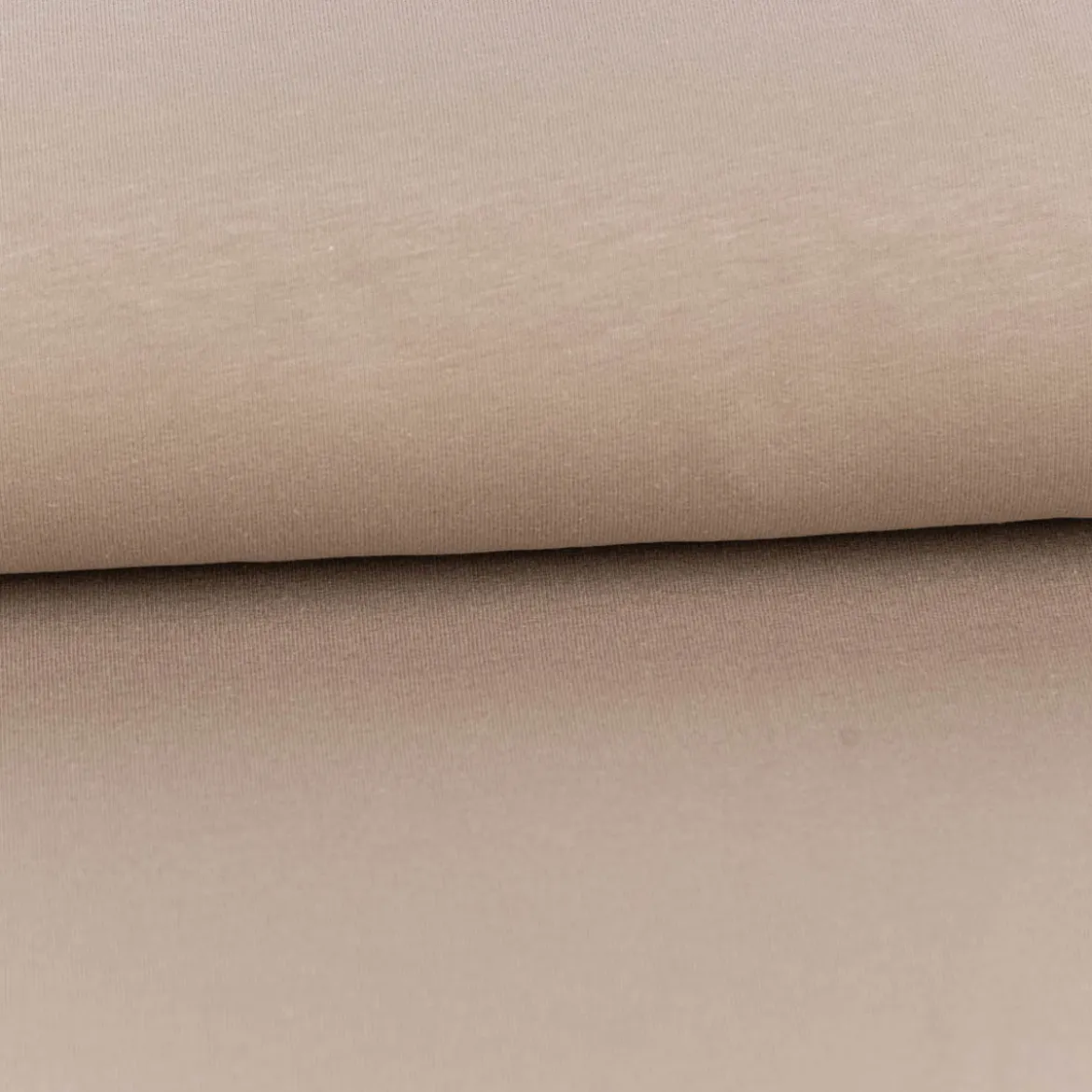Sweatstoff kuschelweich uni sand 1,50m Breite