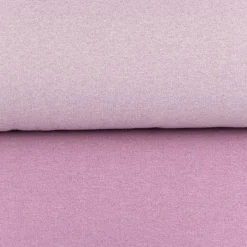 Sweatstoff Lurex kuschelweich uni rosa 1,45m Breite