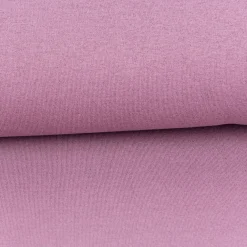 Sweatstoff Lurex kuschelweich uni rosa 1,45m Breite